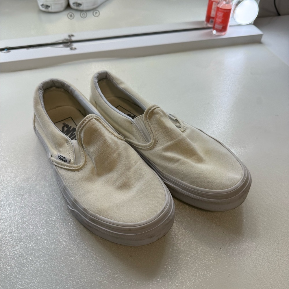 Vans Off-White Slip-On Shoes